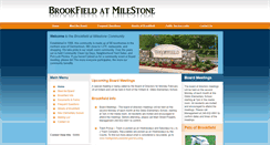 Desktop Screenshot of brookfieldmilestone.com